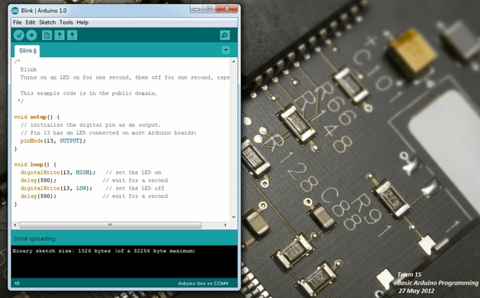 Arduino Programming Exercises Done by Students