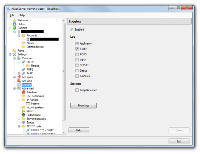 Logging Configuration