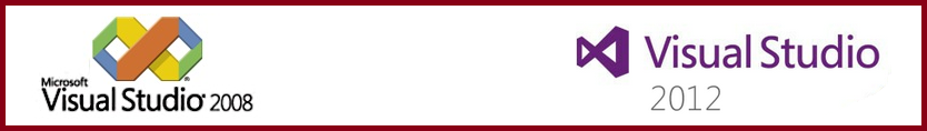 VS2008 + VS2012