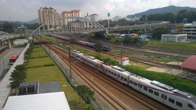Train services, such as KTM Berhad, is available in TBS as well.