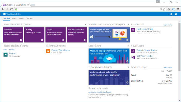 Yup, we are using Visual Studio Online.