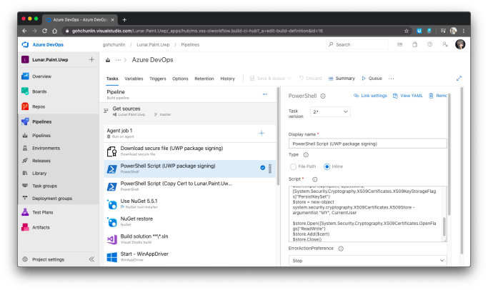 Automated GUI Testing of UWP Apps Using Appium and Azure DevOps ...